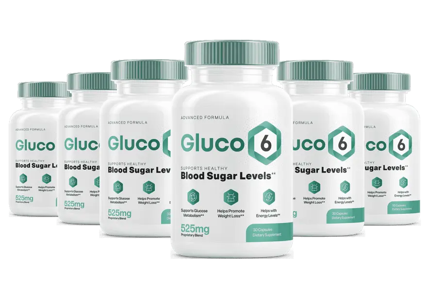 gluco6 6 bottles